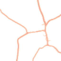 Daytime road noise heatmap for RG20 7JX
