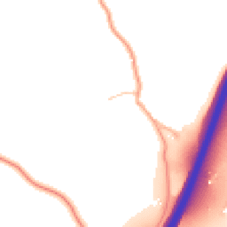 Daytime road noise heatmap for RG20 8BE