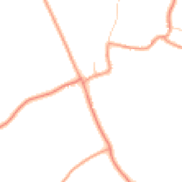 Daytime road noise heatmap for RG20 8DB