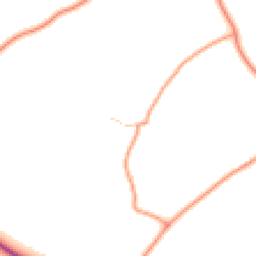 Daytime road noise heatmap for RG20 8PL