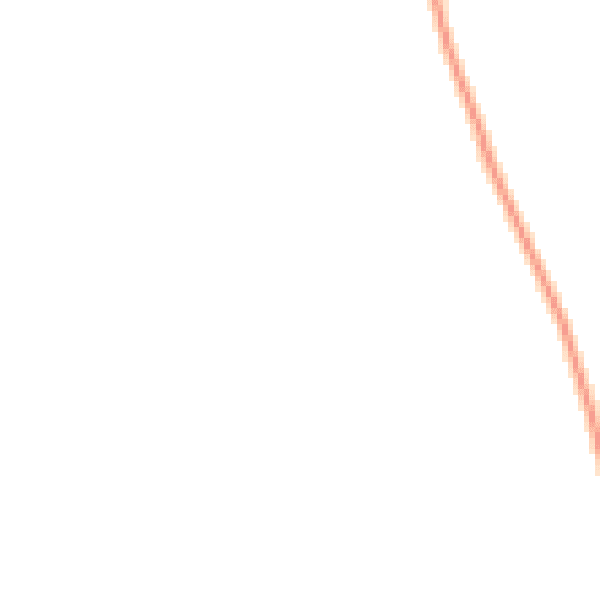 Night-time road noise heatmap for RG20 8QZ