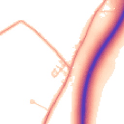 Daytime road noise heatmap for RG20 8RL