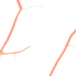 Daytime road noise heatmap for RG20 9BP