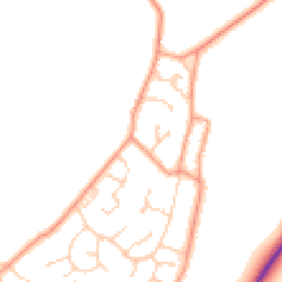 Daytime road noise heatmap for RG20 9TG