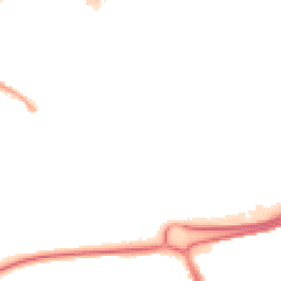 Night-time road noise heatmap for RG21 3AA