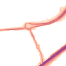Night-time road noise heatmap for RG21 3AP