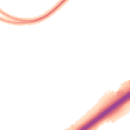 Night-time road noise heatmap for RG21 3LP