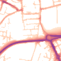 Daytime road noise heatmap for RG21 3PS