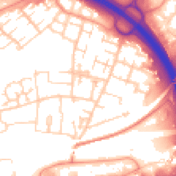 Daytime road noise heatmap for RG21 5LS