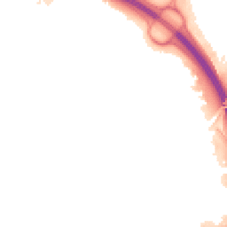 Night-time road noise heatmap for RG21 5LS
