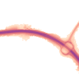 Night-time road noise heatmap for RG21 5RJ