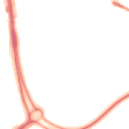 Night-time road noise heatmap for RG21 8YB