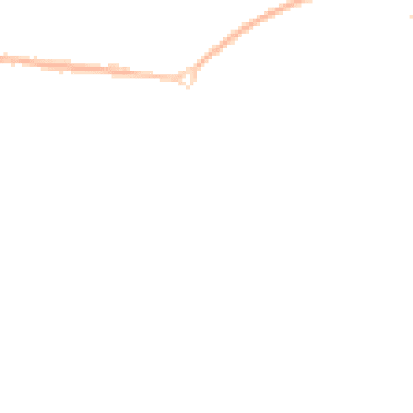 Night-time road noise heatmap for RG22 6UW
