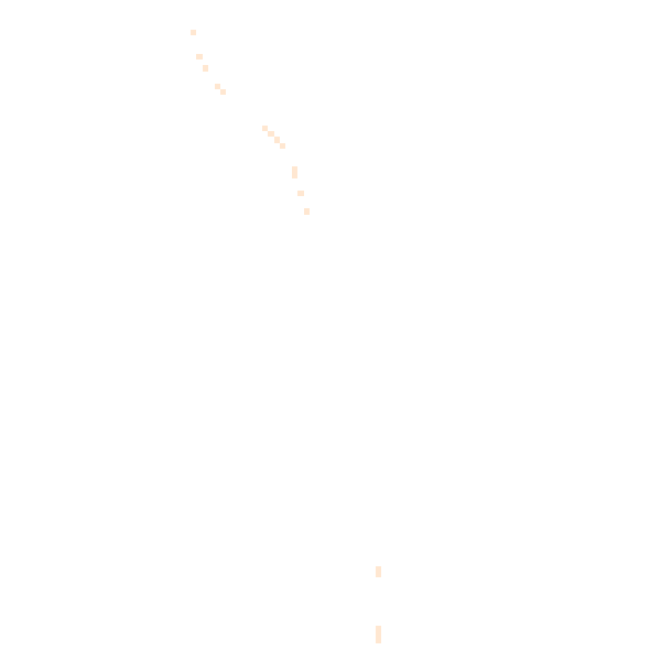 Night-time road noise heatmap for RG25 2DX