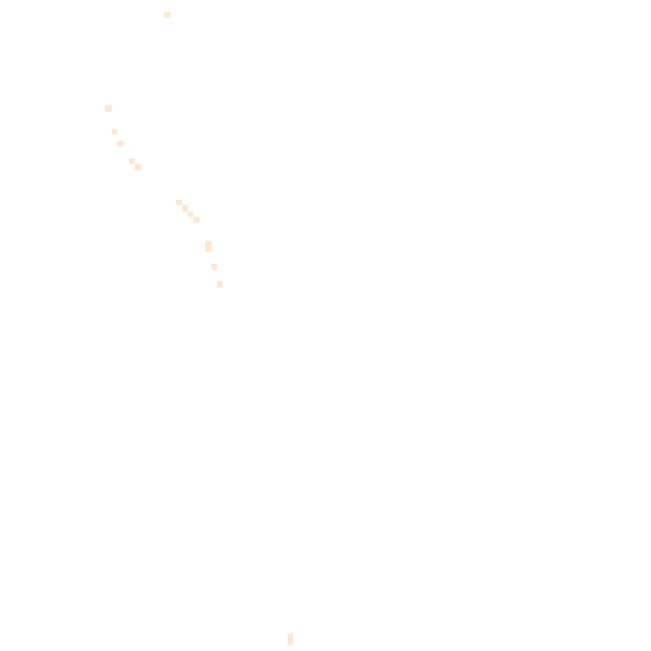 Night-time road noise heatmap for RG25 2DY