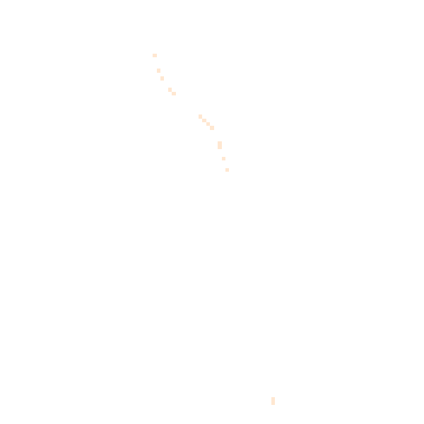Night-time road noise heatmap for RG25 2EA