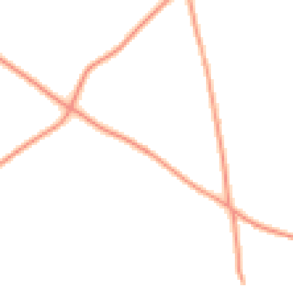 Daytime road noise heatmap for RG25 3AP