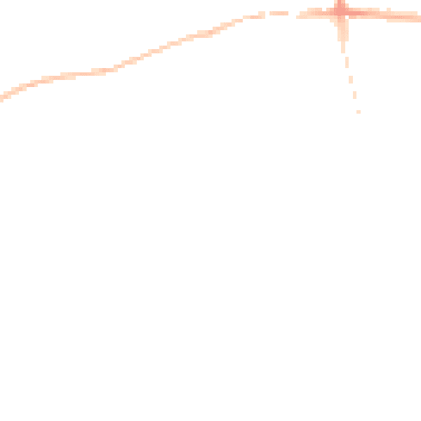 Night-time road noise heatmap for RG25 3LW