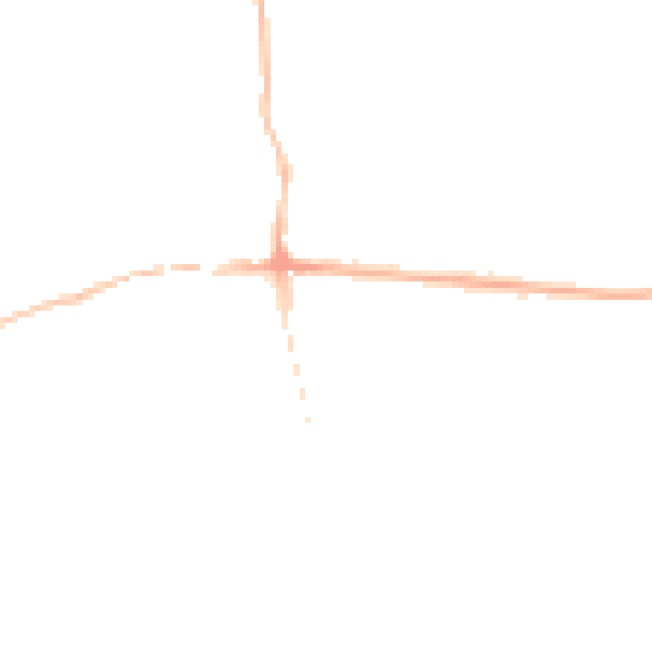 Night-time road noise heatmap for RG25 3NL