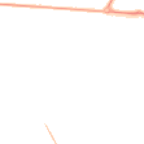 Night-time road noise heatmap for RG26 5HE