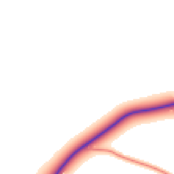 Daytime road noise heatmap for RG27 0AB