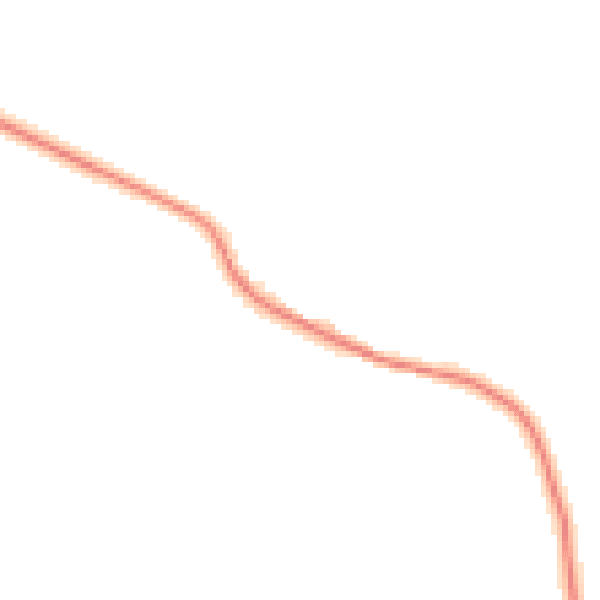 Night-time road noise heatmap for RG27 0JY
