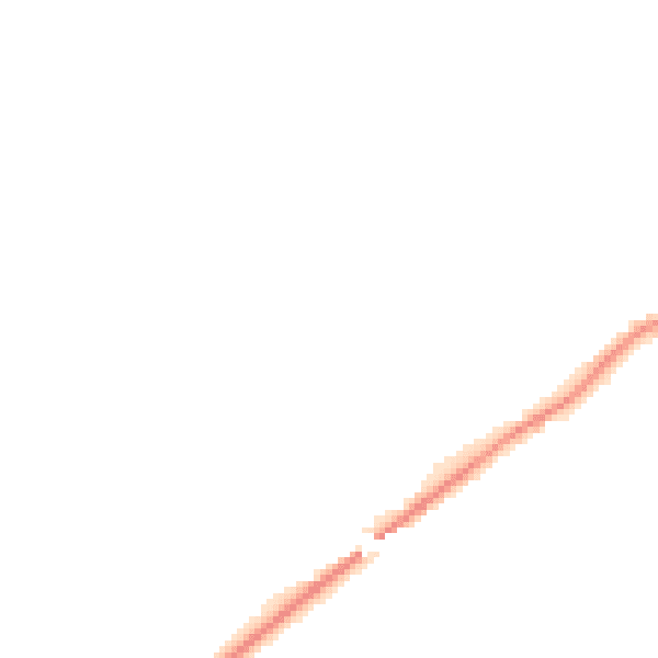 Night-time road noise heatmap for RG27 9TZ