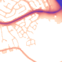 Daytime road noise heatmap for RG40 1LP