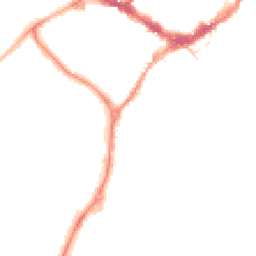 Night-time road noise heatmap for RG40 2LZ