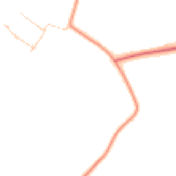 Daytime road noise heatmap for RG40 4BS