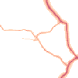 Daytime road noise heatmap for RG40 4LP