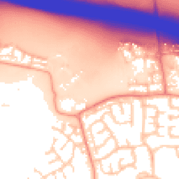Daytime road noise heatmap for RG40 5SS