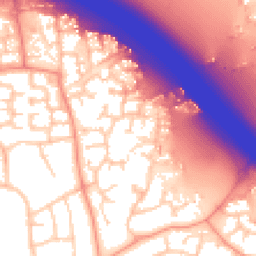 Daytime road noise heatmap for RG40 5YN