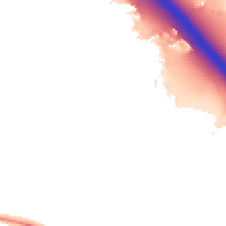 Night-time road noise heatmap for RG40 5YX