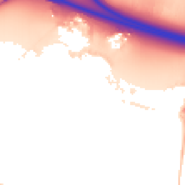 Night-time road noise heatmap for RG41 1BU