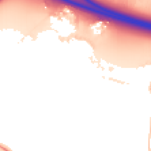 Night-time road noise heatmap for RG41 1QJ