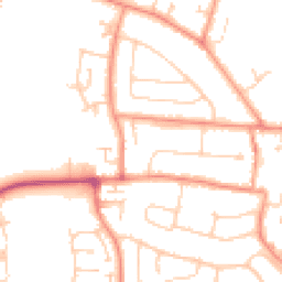 Daytime road noise heatmap for RG5 3DH