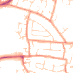 Daytime road noise heatmap for RG5 3DY