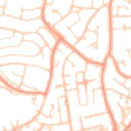 Daytime road noise heatmap for RG5 3PH