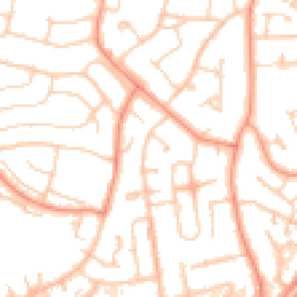 Daytime road noise heatmap for RG5 3PH