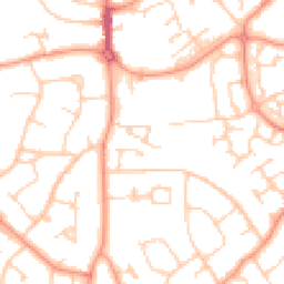 Daytime road noise heatmap for RG5 4AX