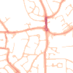 Daytime road noise heatmap for RG5 4LA