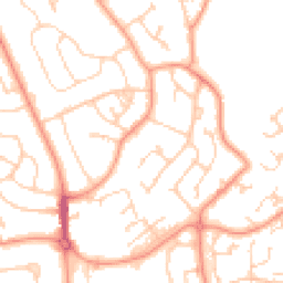 Daytime road noise heatmap for RG5 4QW