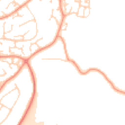Daytime road noise heatmap for RG5 4TD