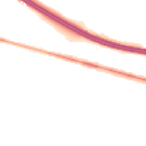 Night-time road noise heatmap for RG6 7LE