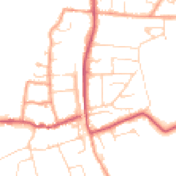 Daytime road noise heatmap for RG8 0AH