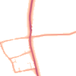 Daytime road noise heatmap for RG8 0BT
