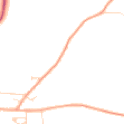 Daytime road noise heatmap for RG8 0DG