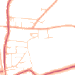 Daytime road noise heatmap for RG8 0HB