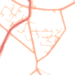 Daytime road noise heatmap for RG8 0UY